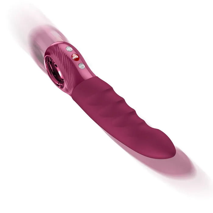 Fun Factory STRONIC DEEP USB C Rechargeable Vibrator Wine Red 20.8cm