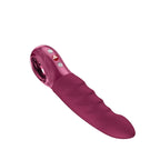 Fun Factory STRONIC DEEP USB C Rechargeable Vibrator Wine Red 20.8cm