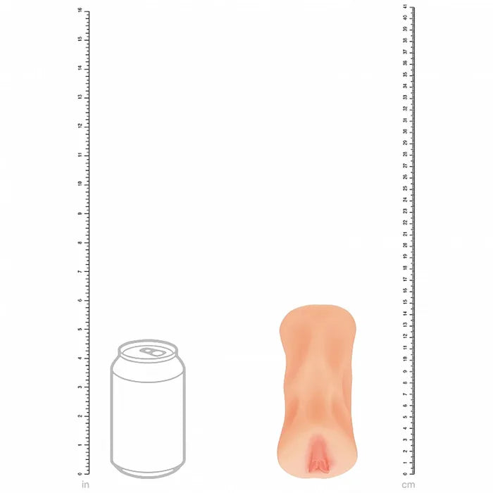 Shots Toys XKIN Career Girls Sasha Slippernip Vagina Stroker Flesh 15 cm