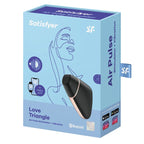 Satisfyer Love Triangle App Contolled Touch Free USB Rechargeable Clitoral Stimulator With Vibration Satisfyer
