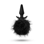 Blush Novelties Anal Adventures Platinum Rabbit Tail 10cm Butt Plug With Bunny Tail Blush Novelties