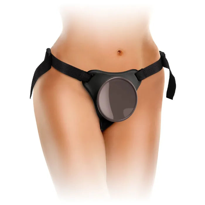 King Cock Elite Deluxe Silicone Body Dock Kit - Body Dock Strap-On Harness with 20.3 cm Dong & Swinging Balls Ring Pipedream Main image