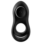Satisfyer Legendary Duo USB Rechargeable Cock & Balls Ring Black Satisfyer