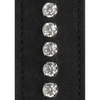 OUCH! Diamond Studded Whip Whip Black Shots Toys