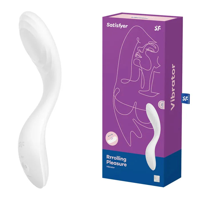 Satisfyer Rrrolling Pleasure USB Rechargeable Vibrator Secondary image