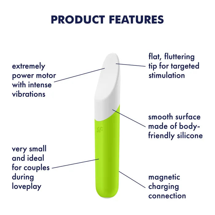Satisfyer Ultra Power Bullet 7  USB Rechargeable Bullet Vibrator Satisfyer