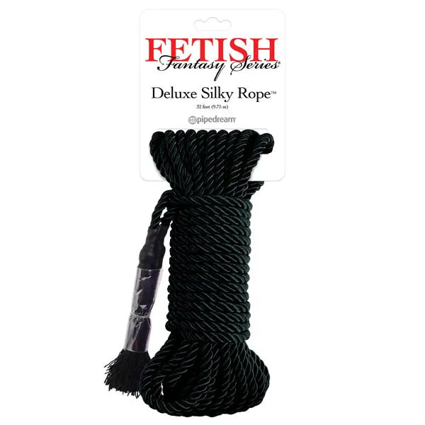 Pipedream Fetish Fantasy Series Deluxe Silky Bondage Rope 9.75 Metre Length Secondary image