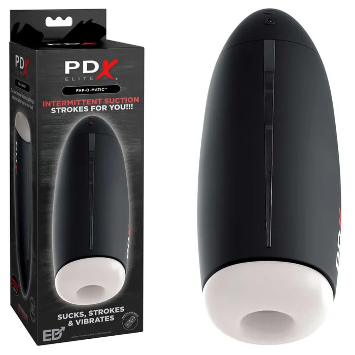 Pipedream Extreme Toys Elite Fap O Matic USB Rechargeable Sucking Masturbator Pipedream Main image