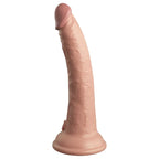 King Cock Elite Ultimate Vibrating Silicone Body Dock Kit - Body Dock Strap-On Harness with 17.8 cm Vibrating Dong & Vibrating Balls Pipedream
