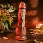 Evolved REALISTIC DARK Dong 8 Inch Brown Evolved
