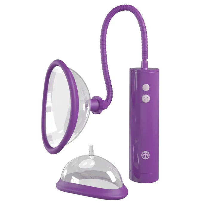 Pipedream Fantasy For Her USB Rechargeable Vagina Pump Kit Purple Pipedream Main image