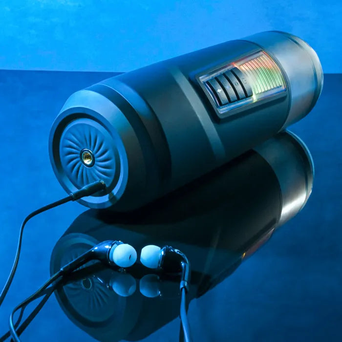 Gender X MESSAGE IN A BOTTLE USB Rechargeable Thrusting & Spinning Masturbator Gender X
