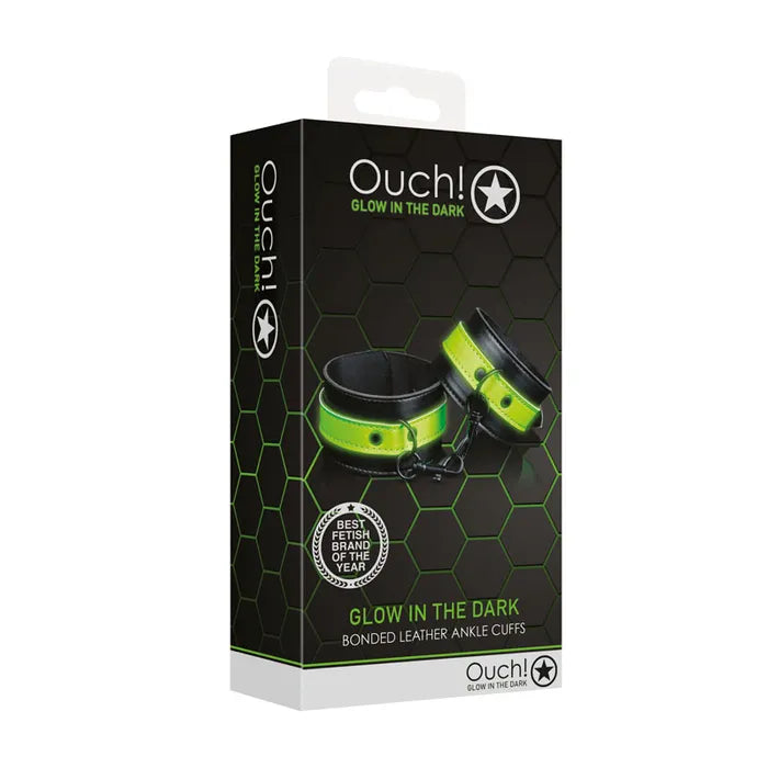 Shots Toys OUCH! Glow In The Dark Handcuffs Restraints Shots Toys