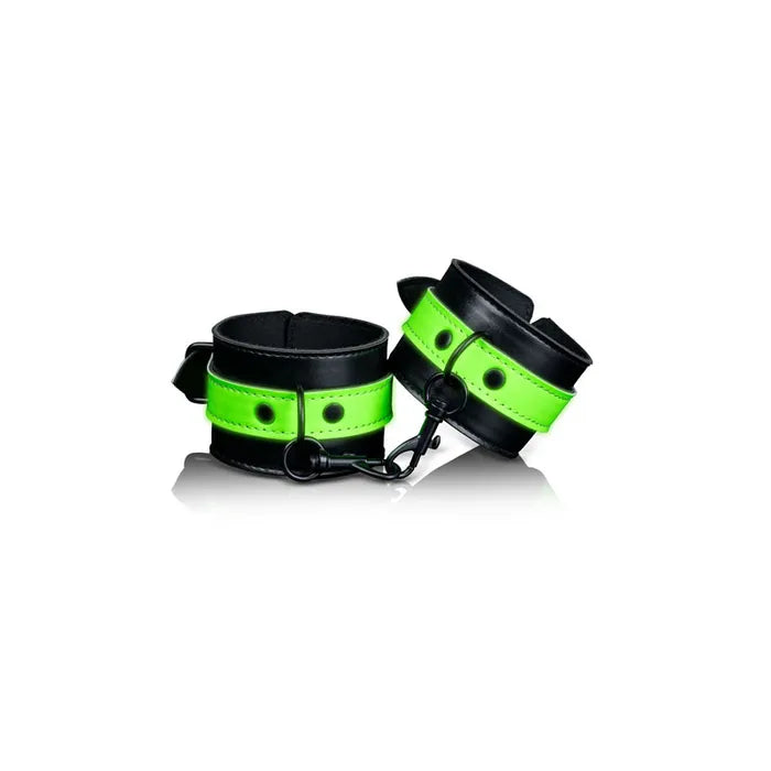 Shots Toys OUCH! Glow In The Dark Handcuffs Restraints Secondary image
