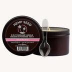 Earthly Body Hemp Seed 3 In 1 Massage Candle 170g Earthly Body