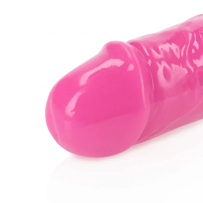 Shots Toys REALROCK Glow Double Dong 15 Inch Shots Toys