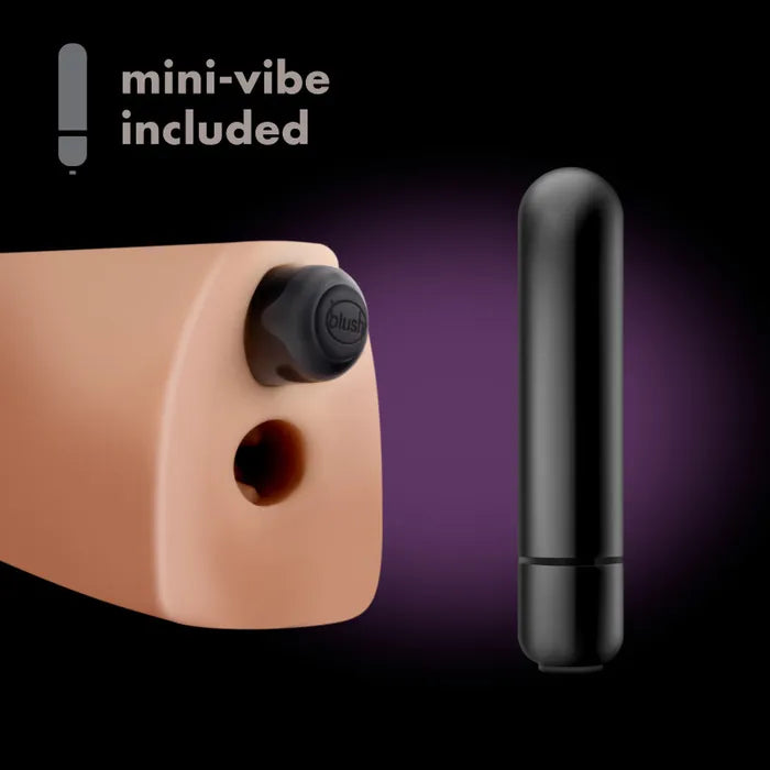 Blush Novelties M Elite Soft & Wet Renata Vibrating Vagina Stroker Ta Blush Novelties