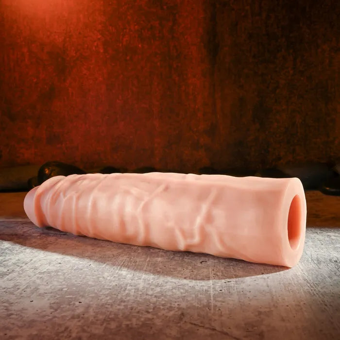 Adam & Eve Adams Realistic Penis Extension Sleeve 3 Inch Adam & Eve