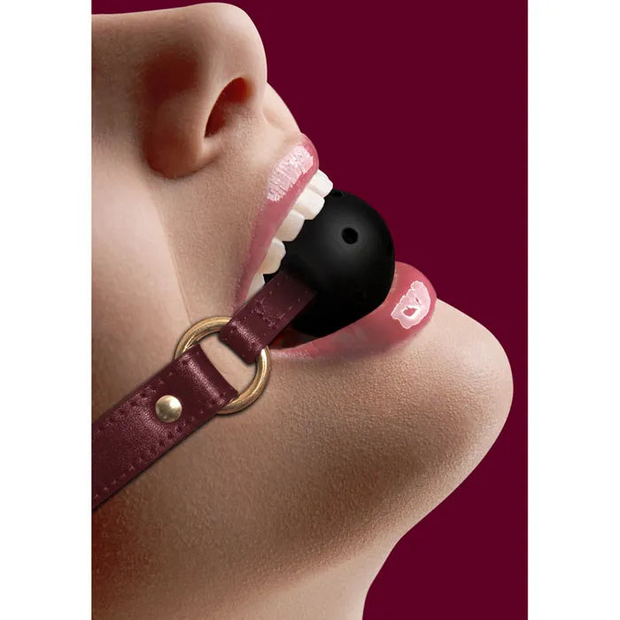 Shots Toys OUCH! Halo Breathable Ball Gag Mouth Restraint Shots Toys Main image