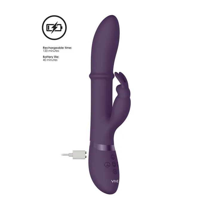 Shots Toys Vive Halo USB Rechargeable Rabbit Vibrator Shots Toys