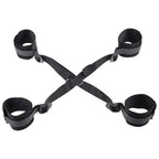 Sex & Mischief Hog Tie Restraint Black Sportsheets