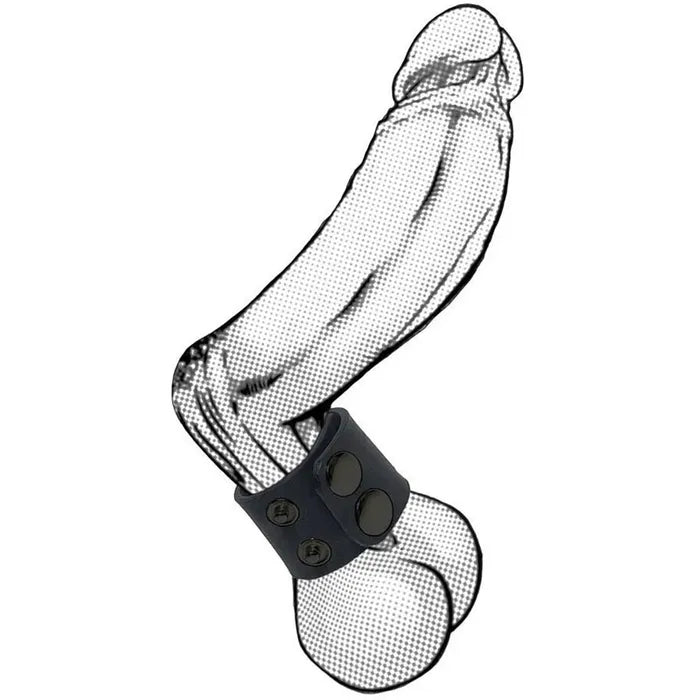 C1 Releasing Boneyard Silicone Ball Strap 3 Snap 4cm Adjustable Ball Stretcher Ring C1 Releasing