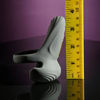 Gender X UNDERCARRIAGE USB Rechargeable Vibrating Ring Grey Gender X