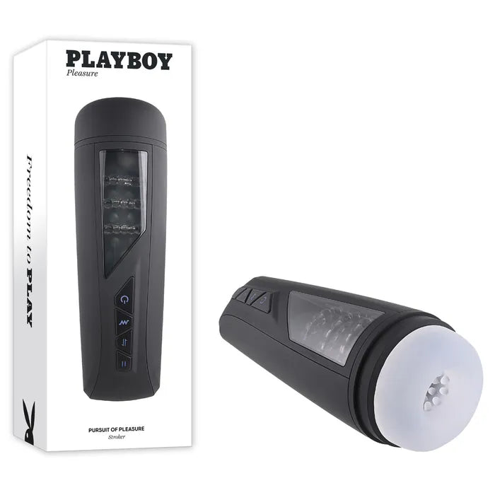 Playboy Pleasure PURSUIT OF PLEASURE USB Rechargeable Vibrating Stroker Playboy Pleasure Main image