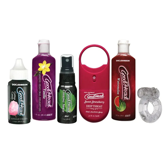 Doc Johnson GoodHead Sensations Kit 6 Piece Lotion Set Doc Johnson
