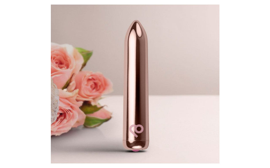 Rocks Off Golden Rose Rechargeable Bullet Vibrator Main image