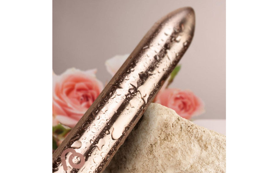 Rocks Off Golden Rose Rechargeable Bullet Vibrator