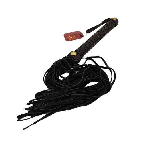 Bound  Nubuck Leather Flogger