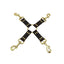 Bound Nubuck Leather 4 Way Hog Tie Restraint