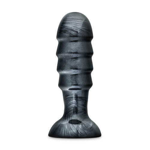Blush Novelties Jet Bruiser Large Ridged Butt Plug 7.5 Inch Main image