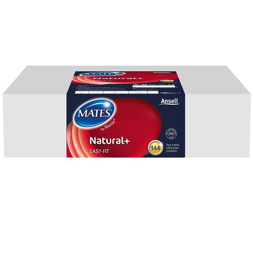 Mates Natural Condoms 144 Clinic Pack Main image