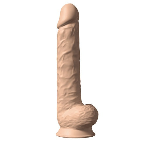 SilexD 15 inch Realistic Silicone Dual Density Dildo With Suction Cup & Balls Main image