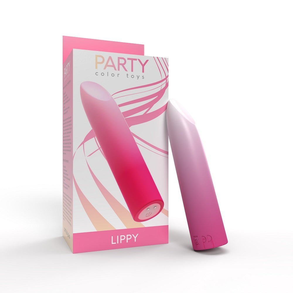 Party Color LIPPY Rechargeable Bullet Vibrator Main image