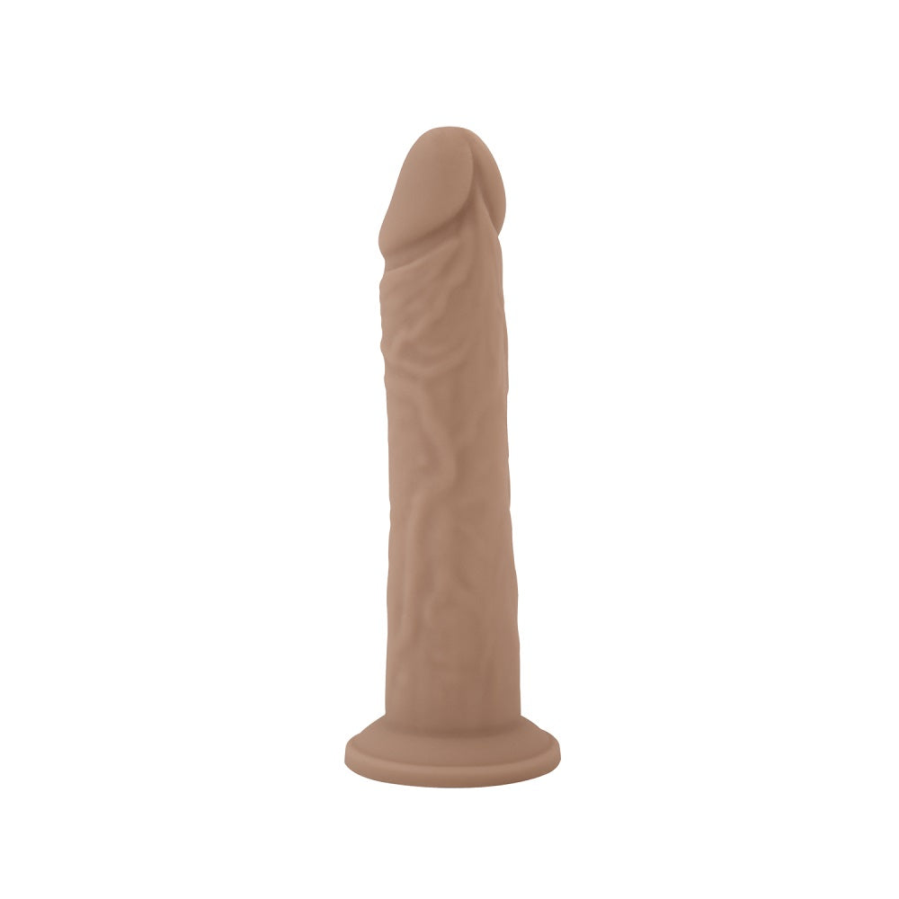SilexD 8 inch Realistic Liquid Silicone Dildo With Suction Cup Main image