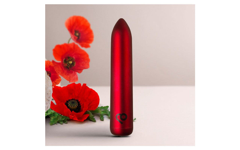 Rocks Off Poppy Red Rechargeable Bullet Vibrator Main image