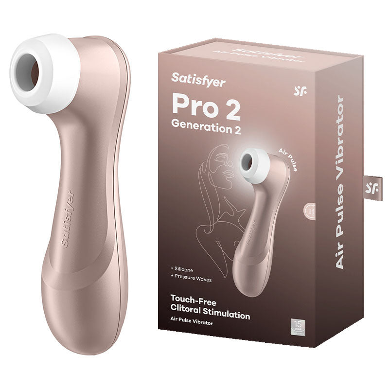 Satisfyer Pro 2 Touch Free USB Rechargeable Clitoral Stimulator Satisfyer Main image