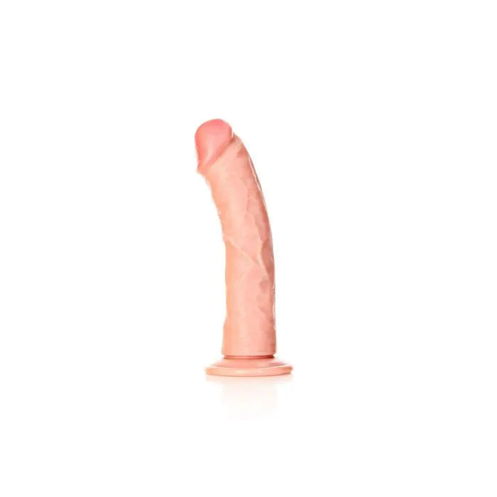 Shots Toys REALROCK Realistic Regular Curved Dildo With Suction Cup 8 Inch - LOVVA Main image