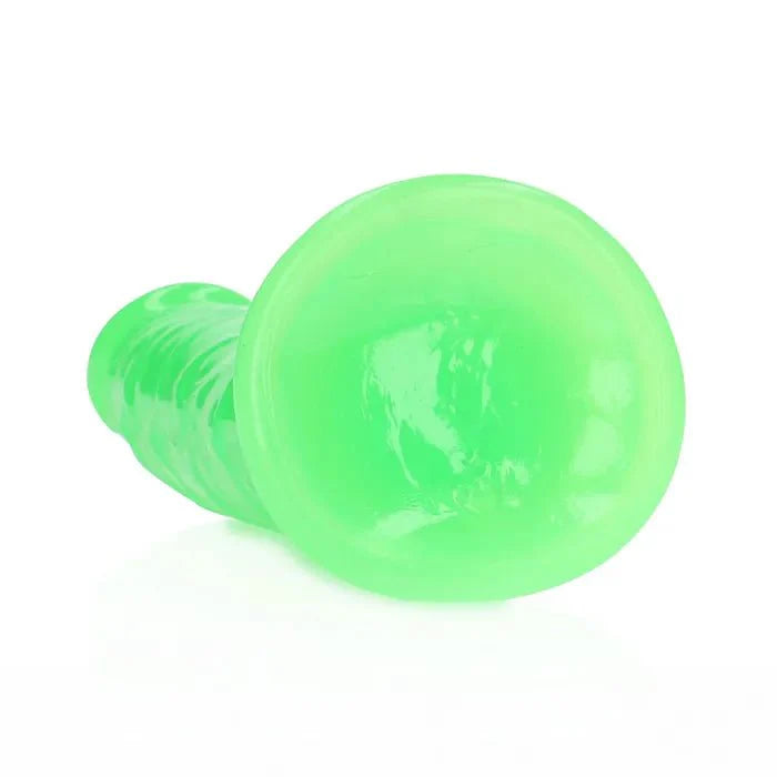 Shots Toys REALROCK Slim Glow In The Dark Neon Dong 7 Inch - LOVVA