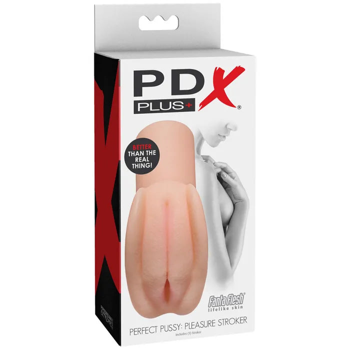 Pipedream PDX PLUS Perfect Pussy Pleasure Stroker Vagina Stroker Flesh Pipedream Main image