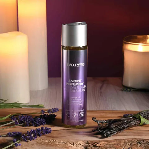 Evolved ANOINT PERFUMERY Lavender Flower & Vanilla Bean Massage Oil 120ml Bottle Evolved