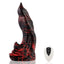 HiSmith Wildolo Remote & App Controlled Silicone Vibrating Glow In The Dark Ceolia Fantasy Dildo With Suction Cup 9.7 Inch HiSmith
